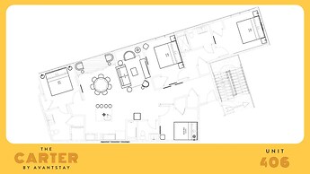 The Carter by Avantstay 4th Floor Sleeps 48