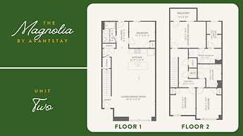 The Magnolia 2 by Avantstay Germantown Balcony