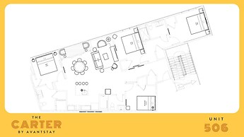 The Carter by Avantstay 5th Floor 15 Bedrooms