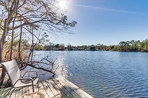 Waterfront Retreat w/ Fishing Dock in Pensacola