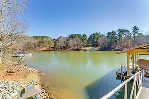 Lakefront Lookout Shoals Getaway w/ Table Games!