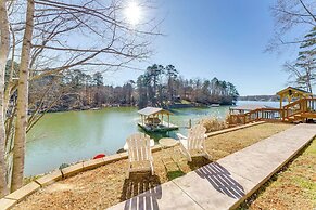 Lakefront Lookout Shoals Getaway w/ Table Games!