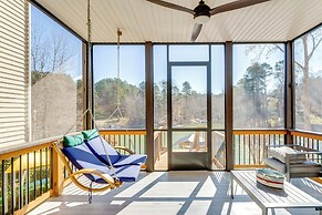 Lakefront Lookout Shoals Getaway w/ Table Games!