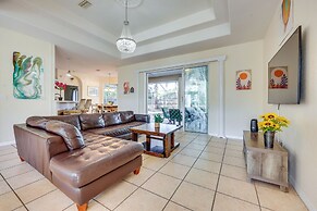 9 Mi to Flagler Beach: Home w/ Pool & Lanai!