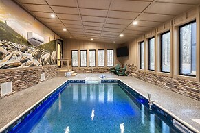 Indoor Pool Hot Tub Firepit Theater All-season Retreat Kings Crown by 