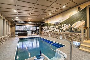 Indoor Pool Hot Tub Firepit Theater All-season Retreat Kings Crown by 