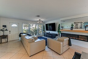 1 Mi to Bonita Beach Park: Chic Canal-front Home!