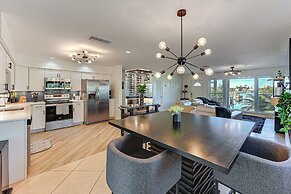 1 Mi to Bonita Beach Park: Chic Canal-front Home!