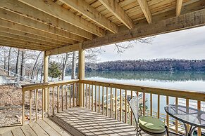 Private Dock & Decks: Lakefront Retreat in Stover!