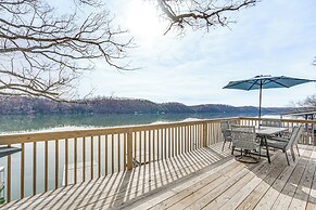 Private Dock & Decks: Lakefront Retreat in Stover!