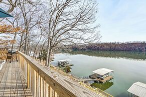 Private Dock & Decks: Lakefront Retreat in Stover!