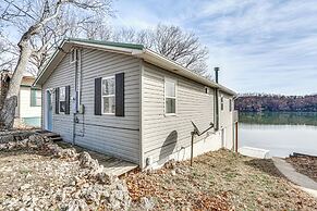 Private Dock & Decks: Lakefront Retreat in Stover!