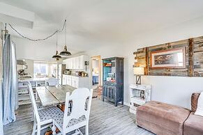 Private Dock & Decks: Lakefront Retreat in Stover!