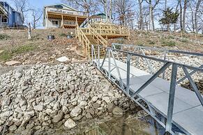 Private Dock & Decks: Lakefront Retreat in Stover!