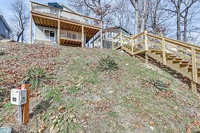 Private Dock & Decks: Lakefront Retreat in Stover!