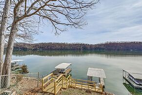 Private Dock & Decks: Lakefront Retreat in Stover!