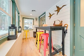 Walk to Beach & Mullett Lake: Cottage w/ Yard!