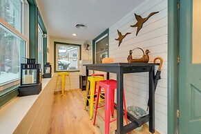 Walk to Beach & Mullett Lake: Cottage w/ Yard!