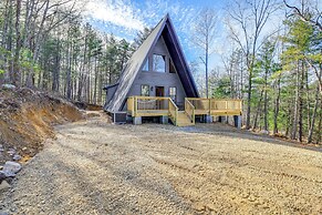 Wytheville A-frame Cabin w/ Wraparound Deck