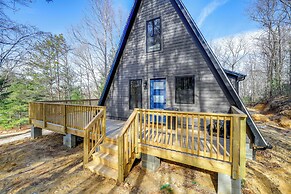 Wytheville A-frame Cabin w/ Wraparound Deck