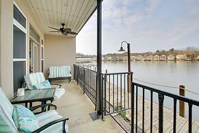 Luxe Waterfront Condo on Lake Hamilton w/ Balcony!