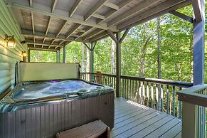 Hot Tub, Decks & Creek Access: Mccaysville Cabin!