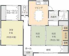 Japanese style private house residence A