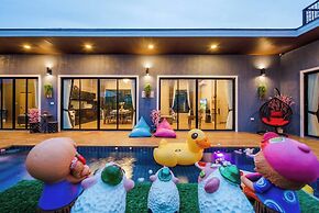 Orange Private Pool Villa, Near Cham Am Beach