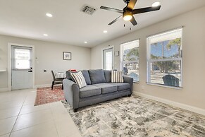 1 Block to Beach: Gulf Coast Escape w/ Patio!