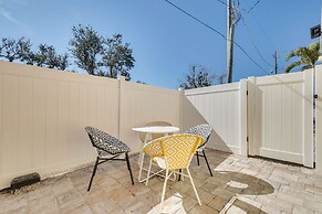 1 Block to Beach: Gulf Coast Escape w/ Patio!