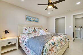 1 Block to Beach: Gulf Coast Escape w/ Patio!