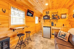 Patio, Fire Pit & Grill: Central Sevierville Cabin