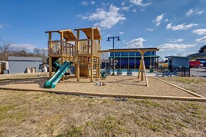 Patio, Fire Pit & Grill: Central Sevierville Cabin