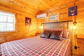 Patio, Fire Pit & Grill: Central Sevierville Cabin