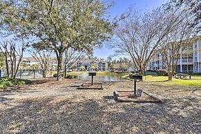 Walk to Crow Creek Golf Club: Condo w/ Pool!