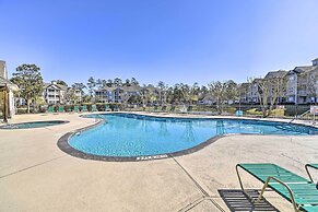 Walk to Crow Creek Golf Club: Condo w/ Pool!