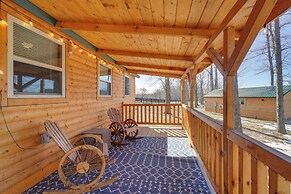 Porch & Pond Views: La Grange Cabin Retreat!