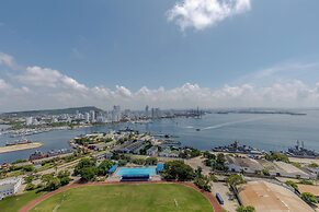 H2 Bocagrande Vista al Mar-Bahía