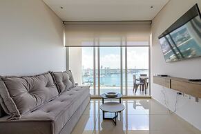 H2 Bocagrande Vista al Mar-Bahía