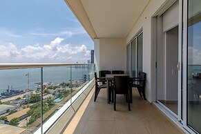 H2 Bocagrande Vista al Mar-Bahía