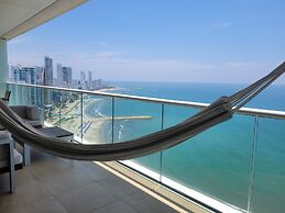 H2 Bocagrande Vista al Mar-Bahía