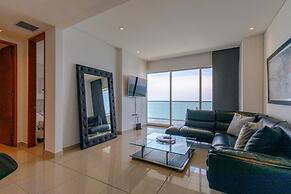 H2 Bocagrande Vista al Mar-Bahía