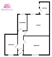 Luxury Entire Holiday Apartment - Self Checkin & Checkout