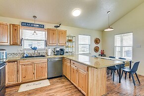 Walk to Gulf: Surfside Beach Home w/ Deck