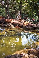 Chale Independente com Lago Natural - Esmeralda