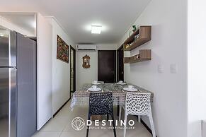 Apto Beira Mar com Vista e Pé na Areia