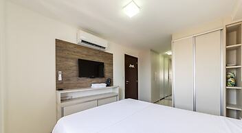 Apto Beira Mar com Vista e Pé na Areia