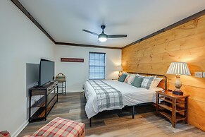 Covered Deck & Fire Pits: Cabin in Cashiers