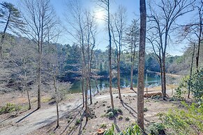 Covered Deck & Fire Pits: Cabin in Cashiers
