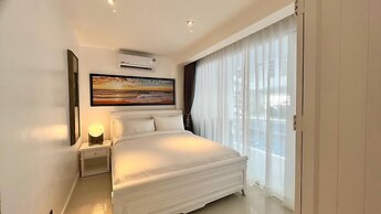 B12-pool Access Partial Seaview 2 Bedrooms 1 Bathroom at Karon